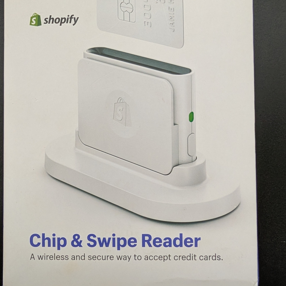 Shopify Chip & Swipe Reader - White (8541732075)